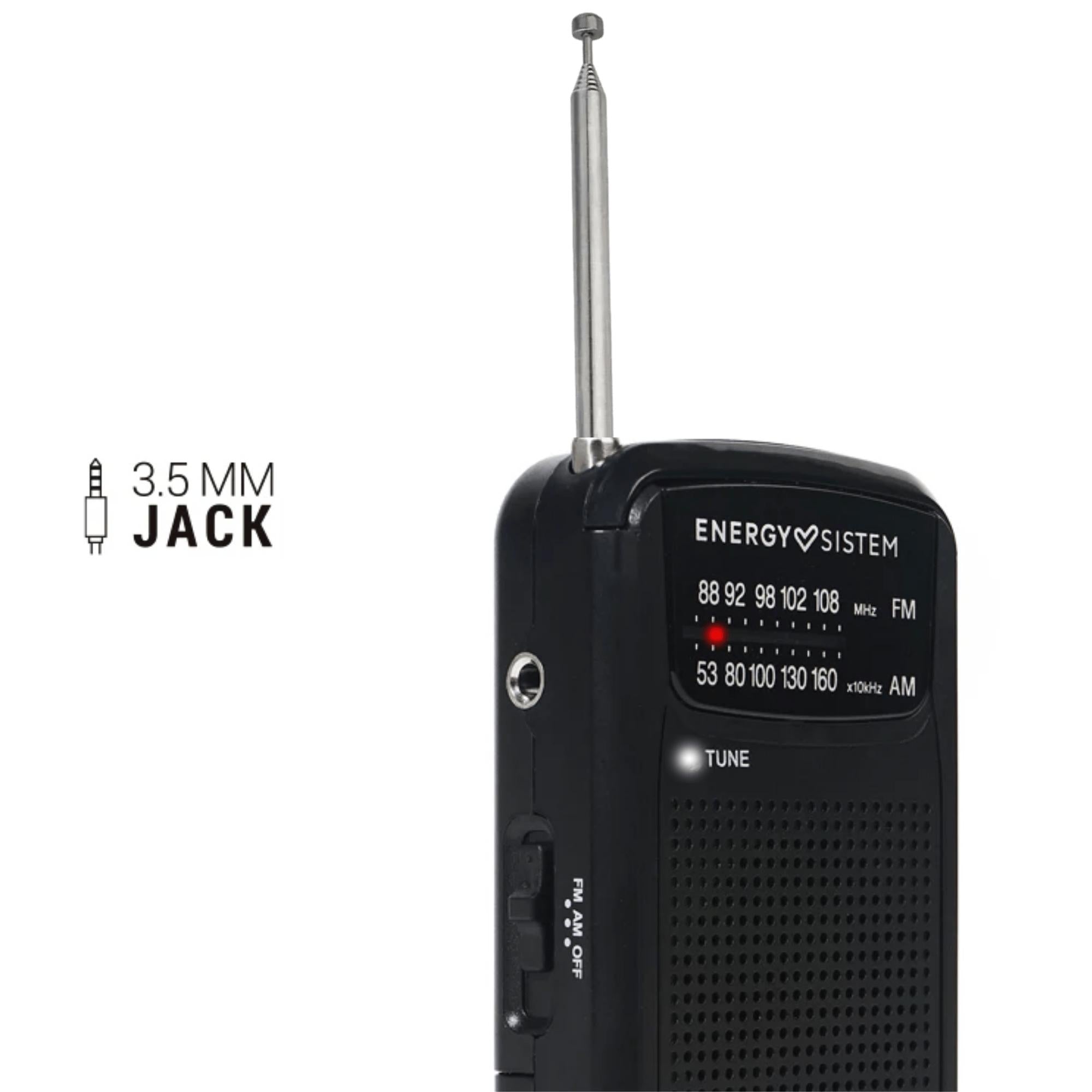 Radio AM / FM Antaloga Energy Sistem Pocket (Pilas A A A)