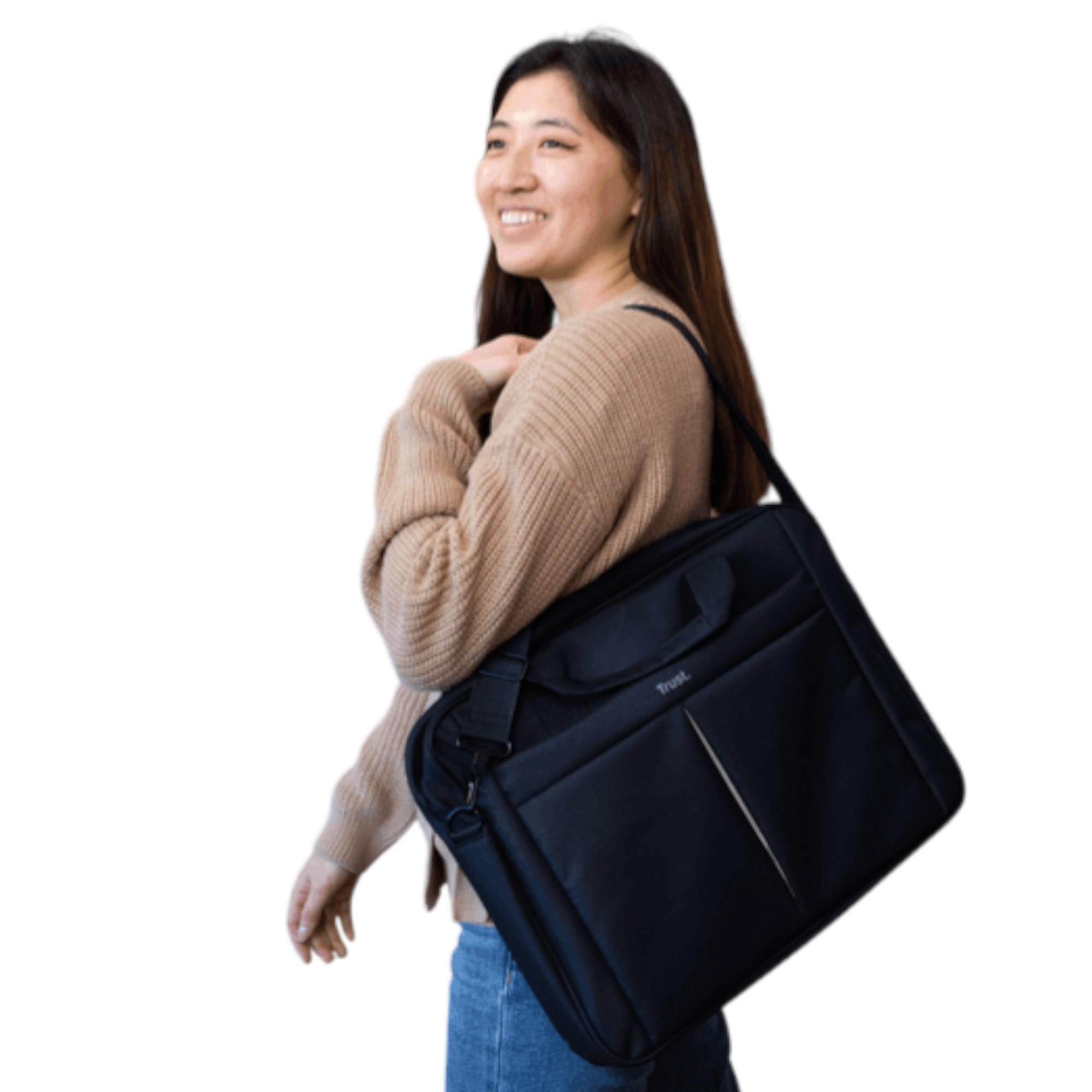 Bolso para Notebook Trust Primo 16" Max Ultra Liviano Black
