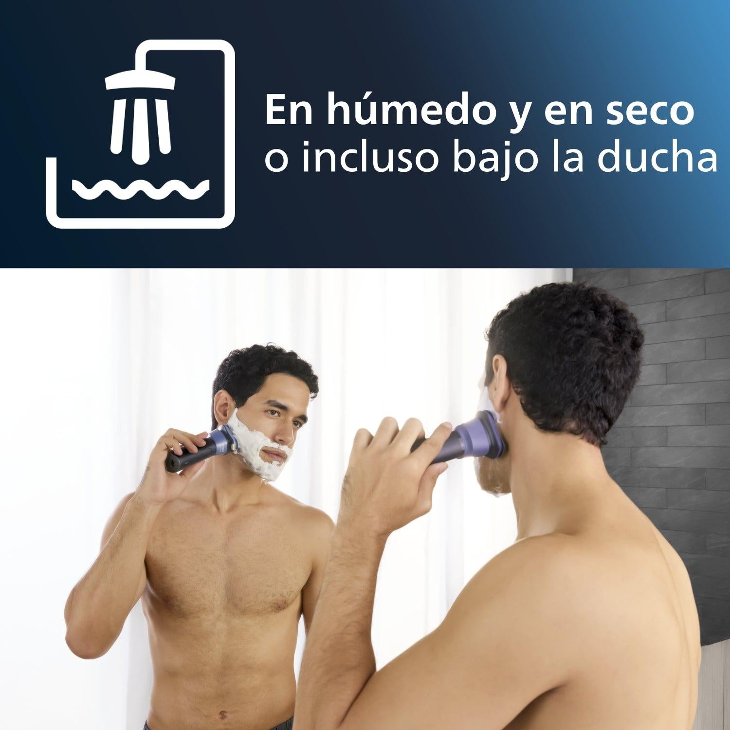 Afeitadora Autoafilable Philips Wet&Dry Recargable USB s2885