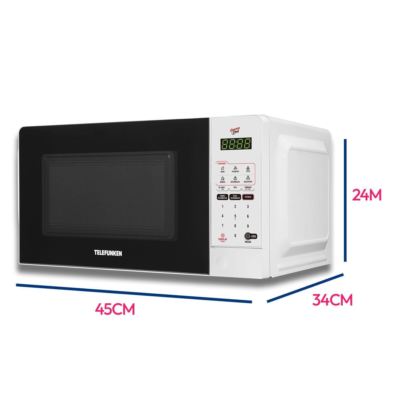 Microondas Express Chef Digital 20 Litros 700W TFK-20DG SEC