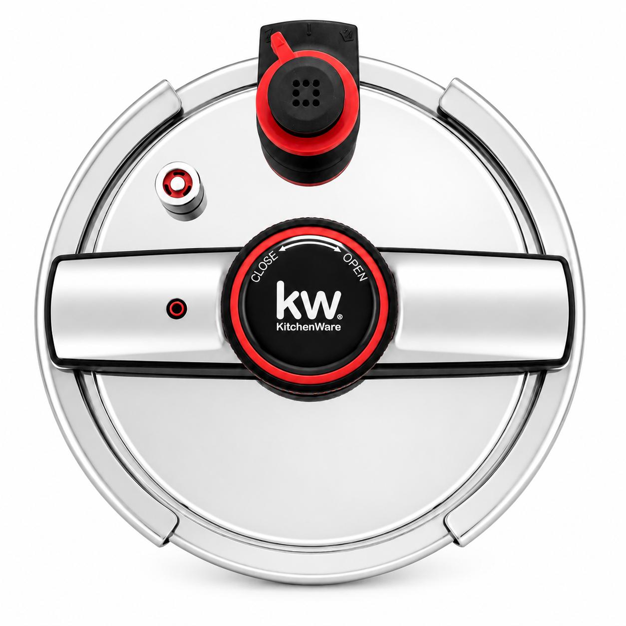 Olla a Presión KW Oxford 8LT Acero Inoxidable Triple Válvula