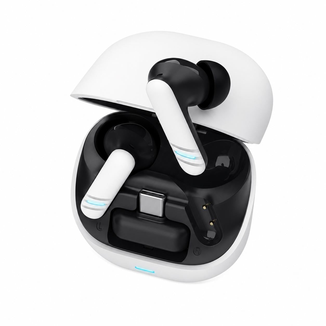 Audífonos Dual Inalámbricos Gaming Trust Oxxie GXT 409 BT + USB 2G