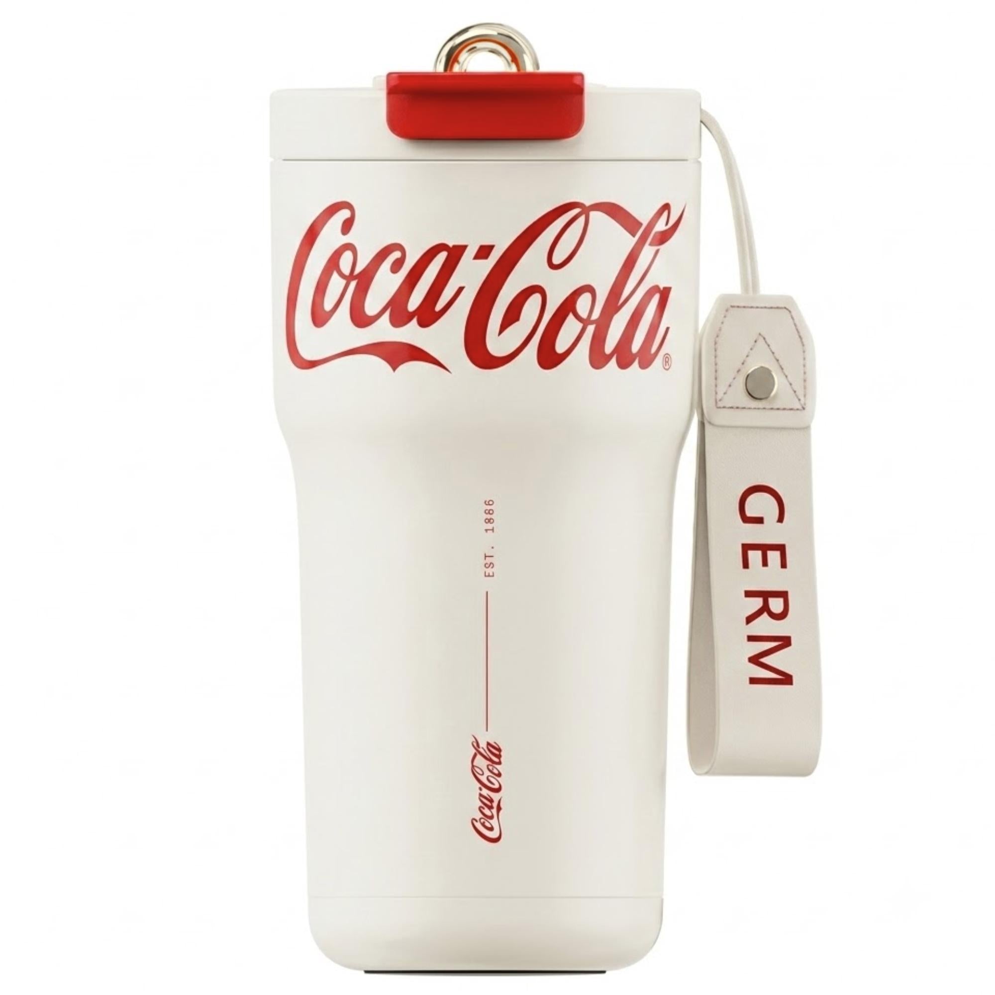 Vaso Mug Térmico GERM Coca-Cola White Inoxidable 700 ML