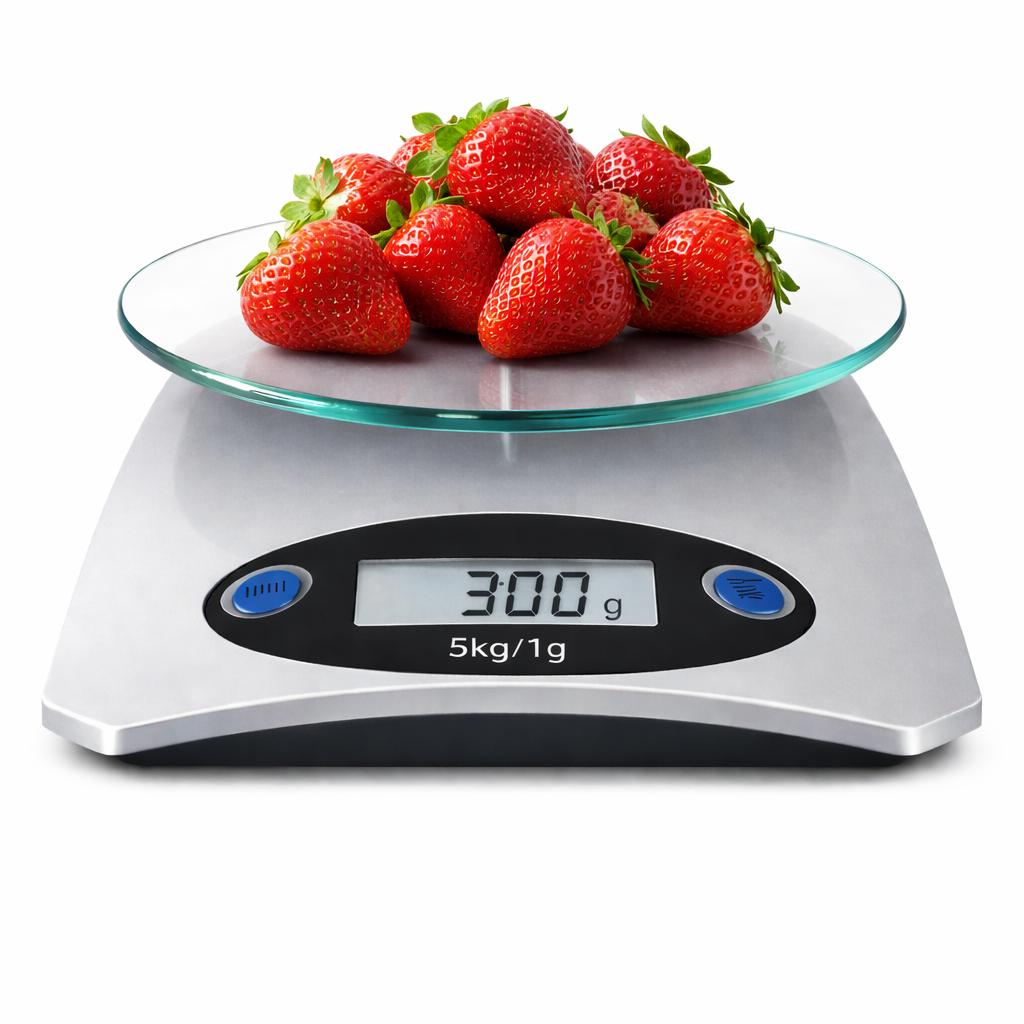 Balanza Digital de Cocina con Pantalla LCD de Alta Precisión