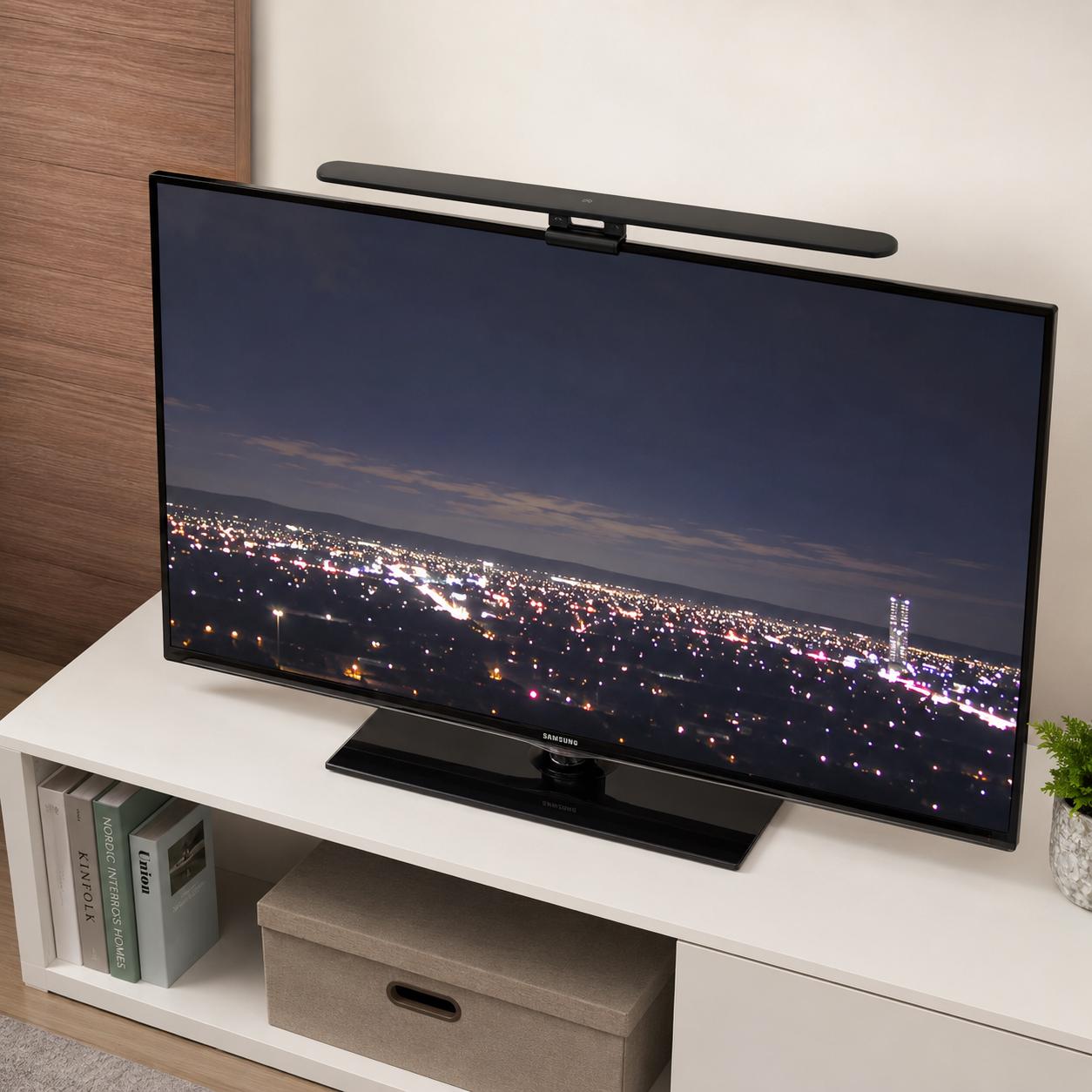 Antena TV Digital Flat Full HD de Alta Recepción UHF /VHF