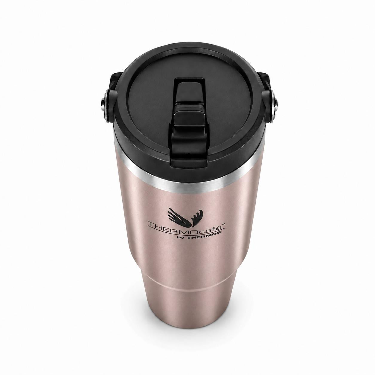 Vaso Térmico MUG Inox para Liquidos Frios 880ML Rose Gold