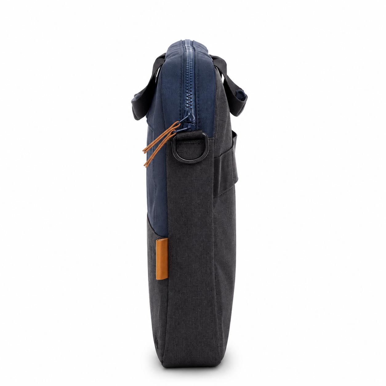 Bolso Notebook Trust Lisboa 16" Max Ultra Delgado Navy