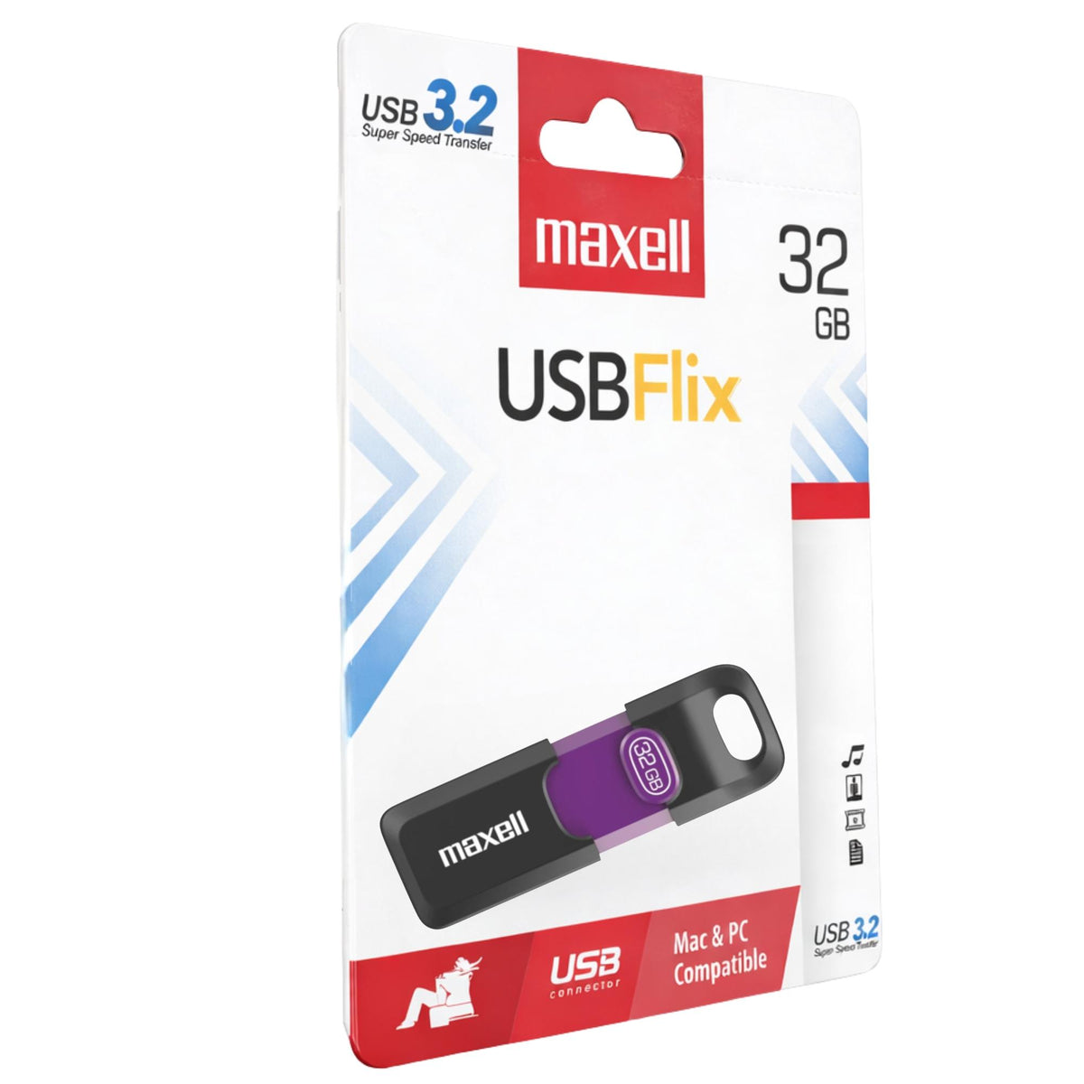 Pendrive Maxell Flix 32GB USB 3.2 High Speed