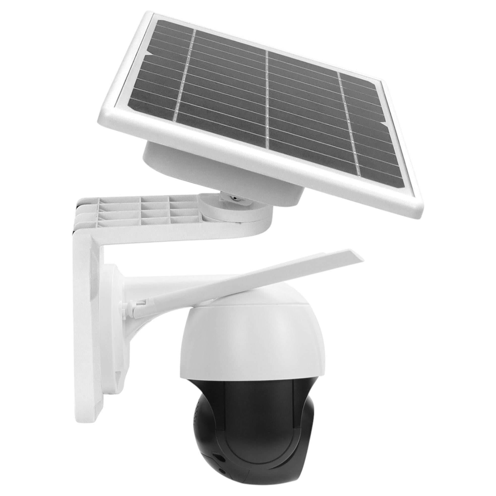Cámara de Seguridad Solar Autónoma Robótica PTZ IP-4GLTE FHD