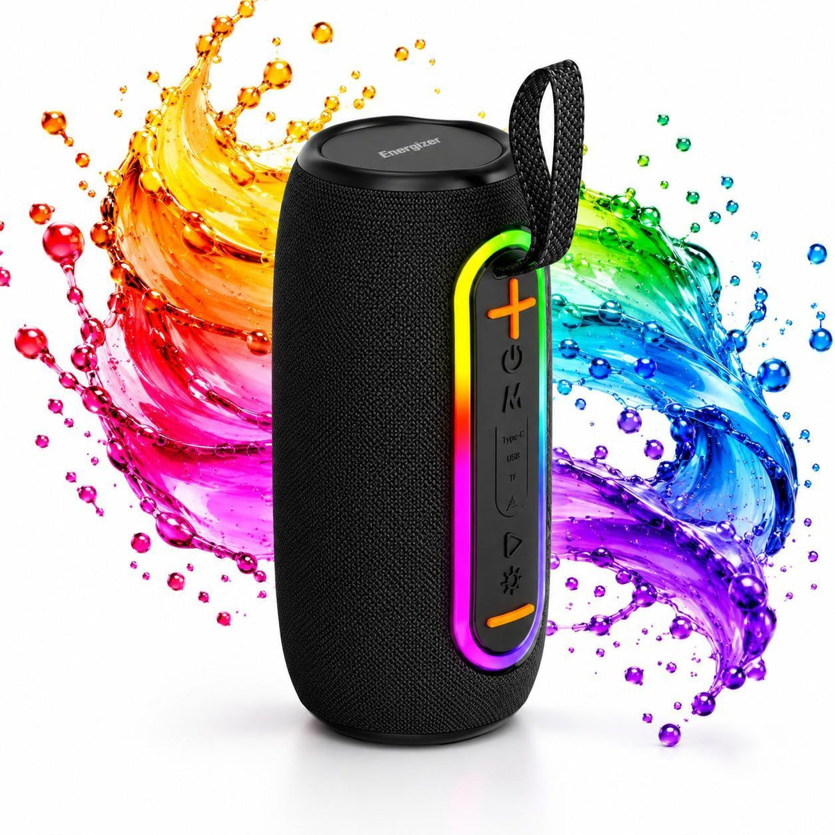 Parlante Bluetooth RGB 10W con Power Bank V2 Edition