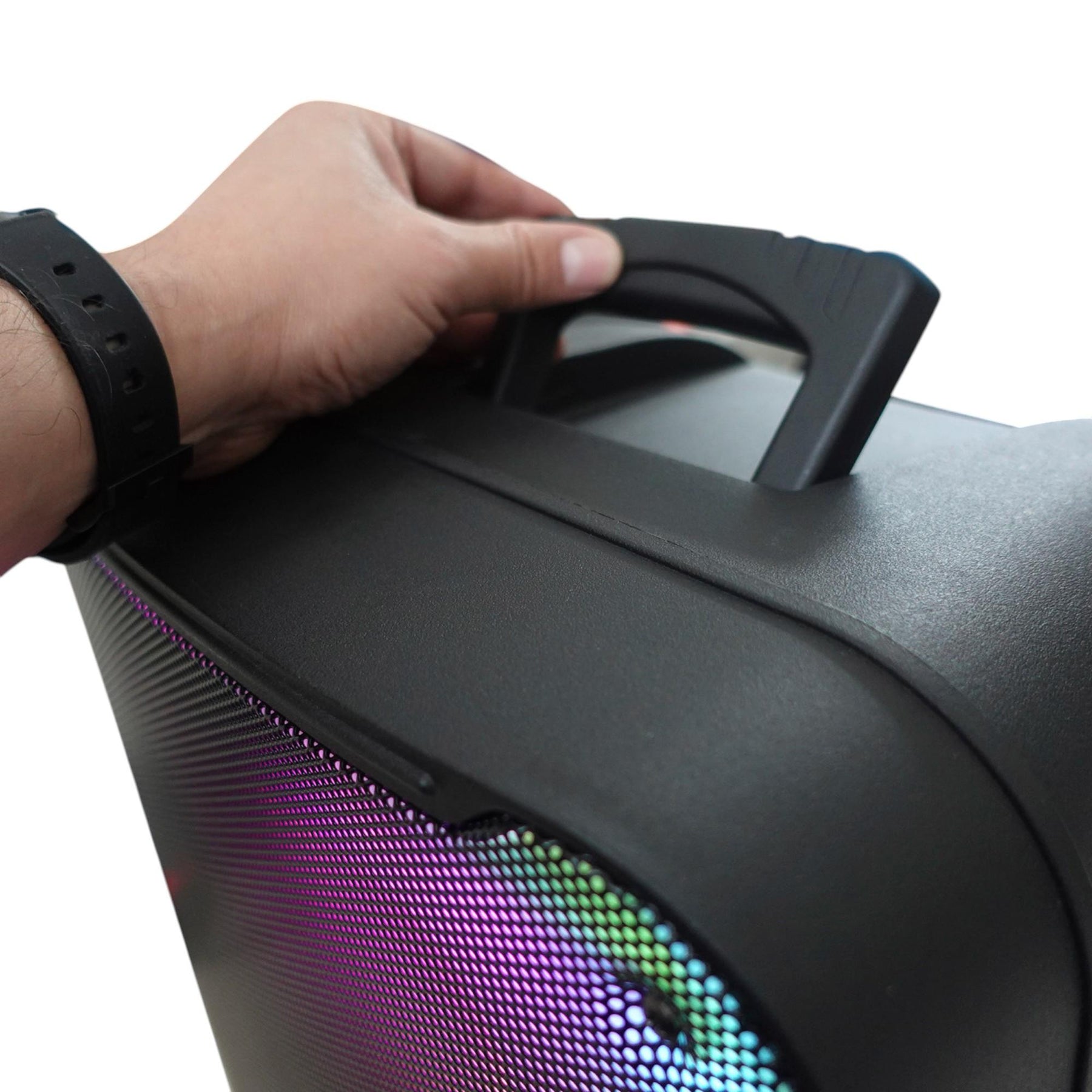Parlante Bluetooth Flaming Ambiglow 12" RGB (Atril+ Mic) 30W