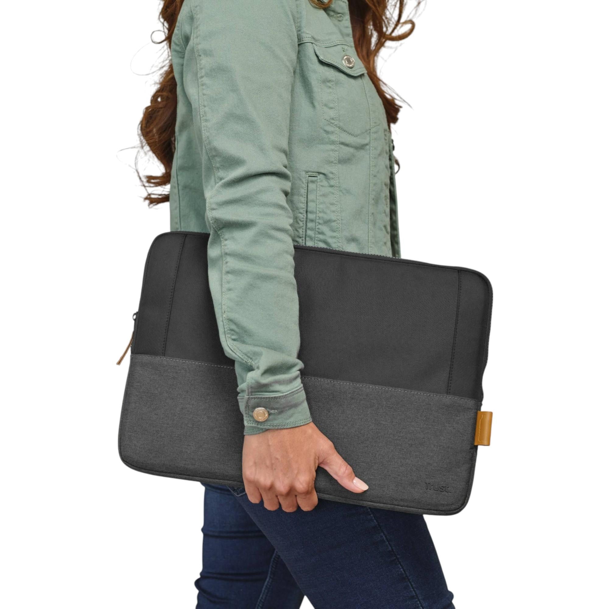Funda para Notebooks 16" Max Trust Lisboa Black Pack