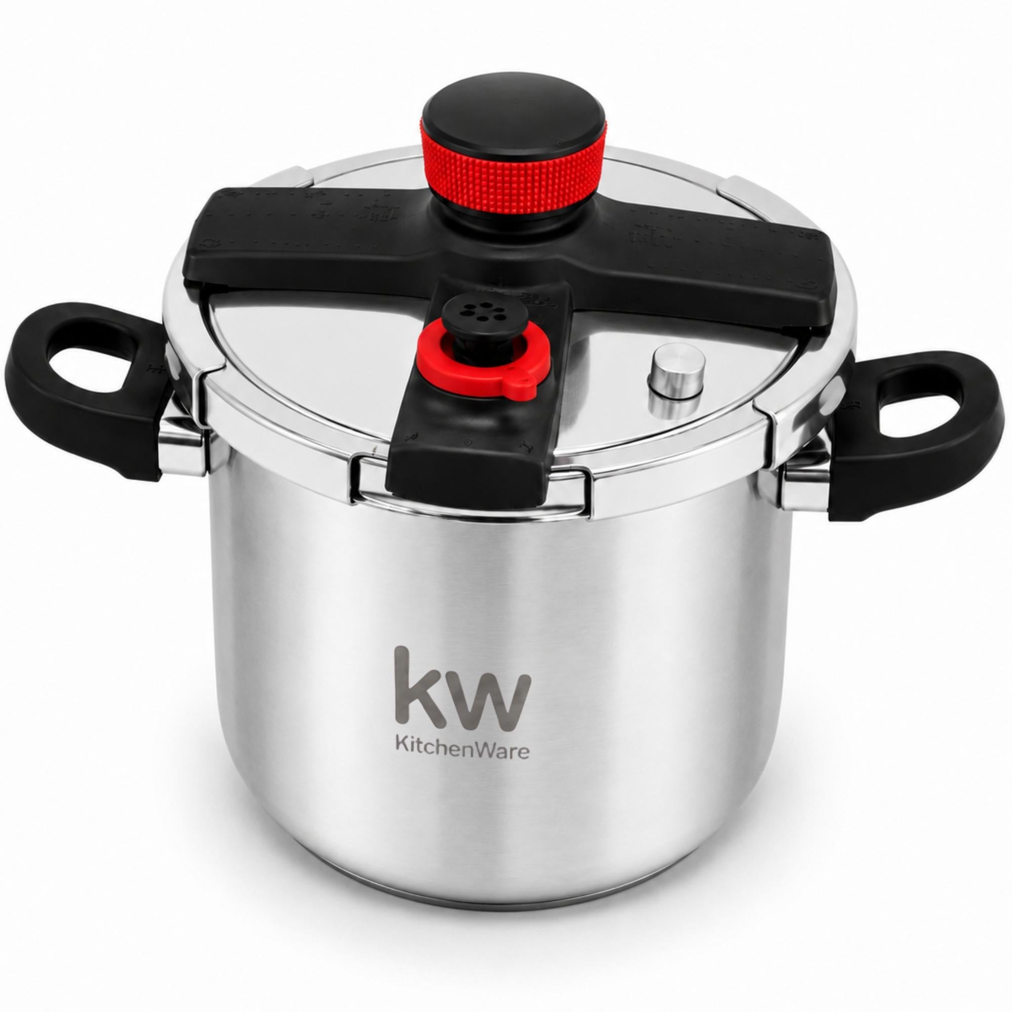 Olla a Presión KW Oxford 8LT Acero Inoxidable Triple Válvula