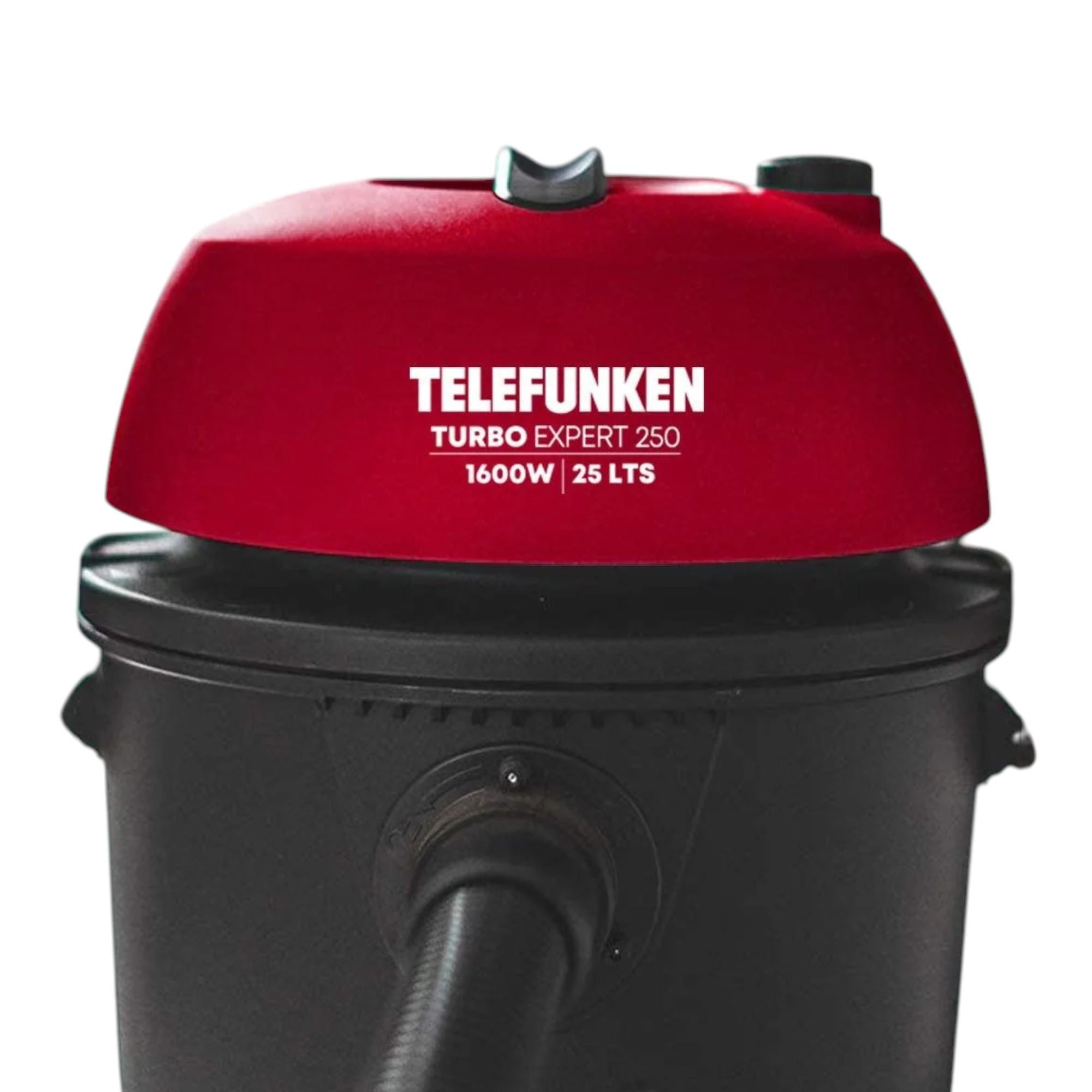 Aspiradora WET / DRY Turbo Expert 250 1600W 25 Litros Black