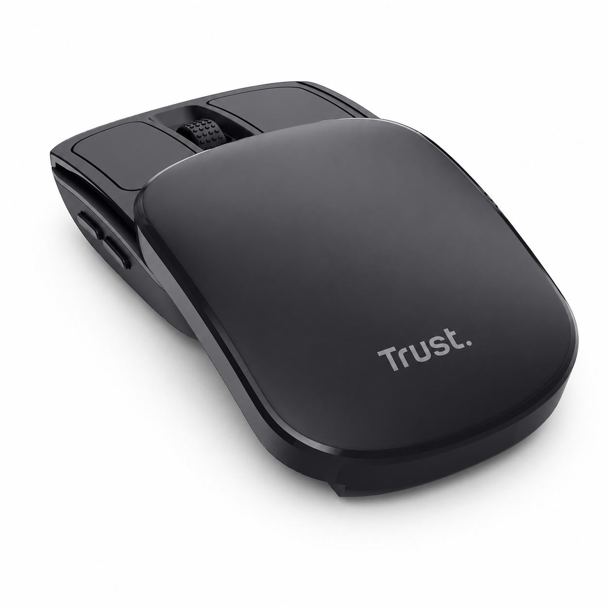 Mouse Inalámbrico Trust Zylo Plegable Ultra Compacto USB-C 2G