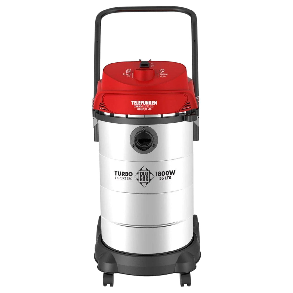Aspiradora Profesional WET / DRY Turbo Expert 530 1800W 53LT Inox