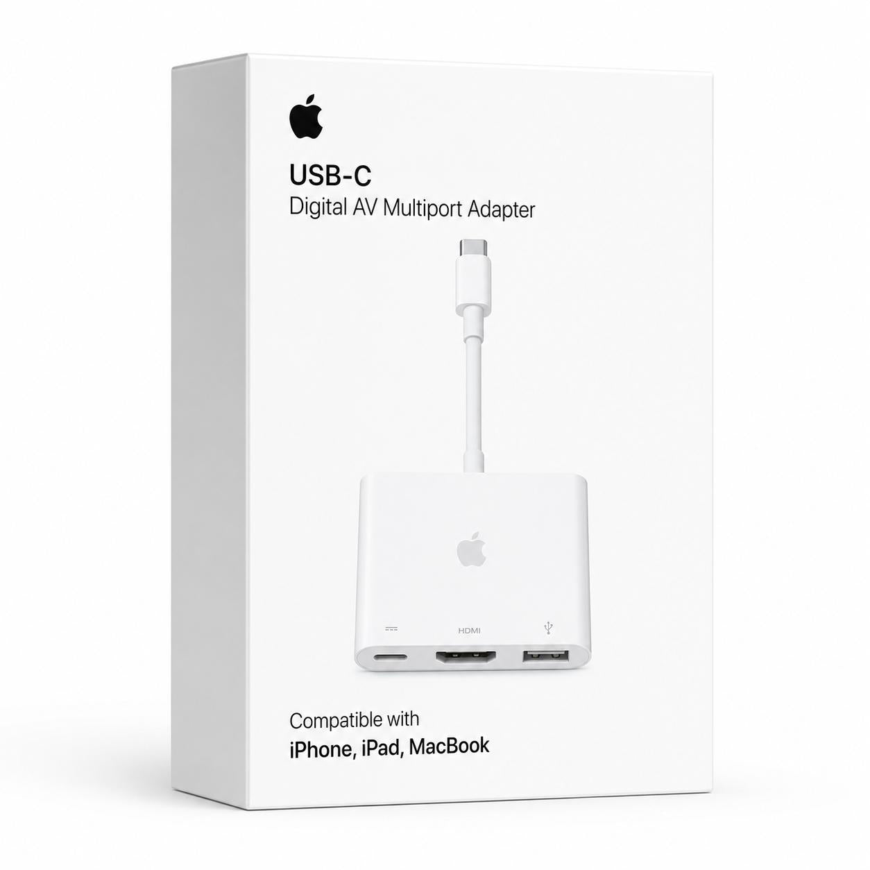 Adaptador Apple USB-C a HDMI 4K Multipuerto AV Digital