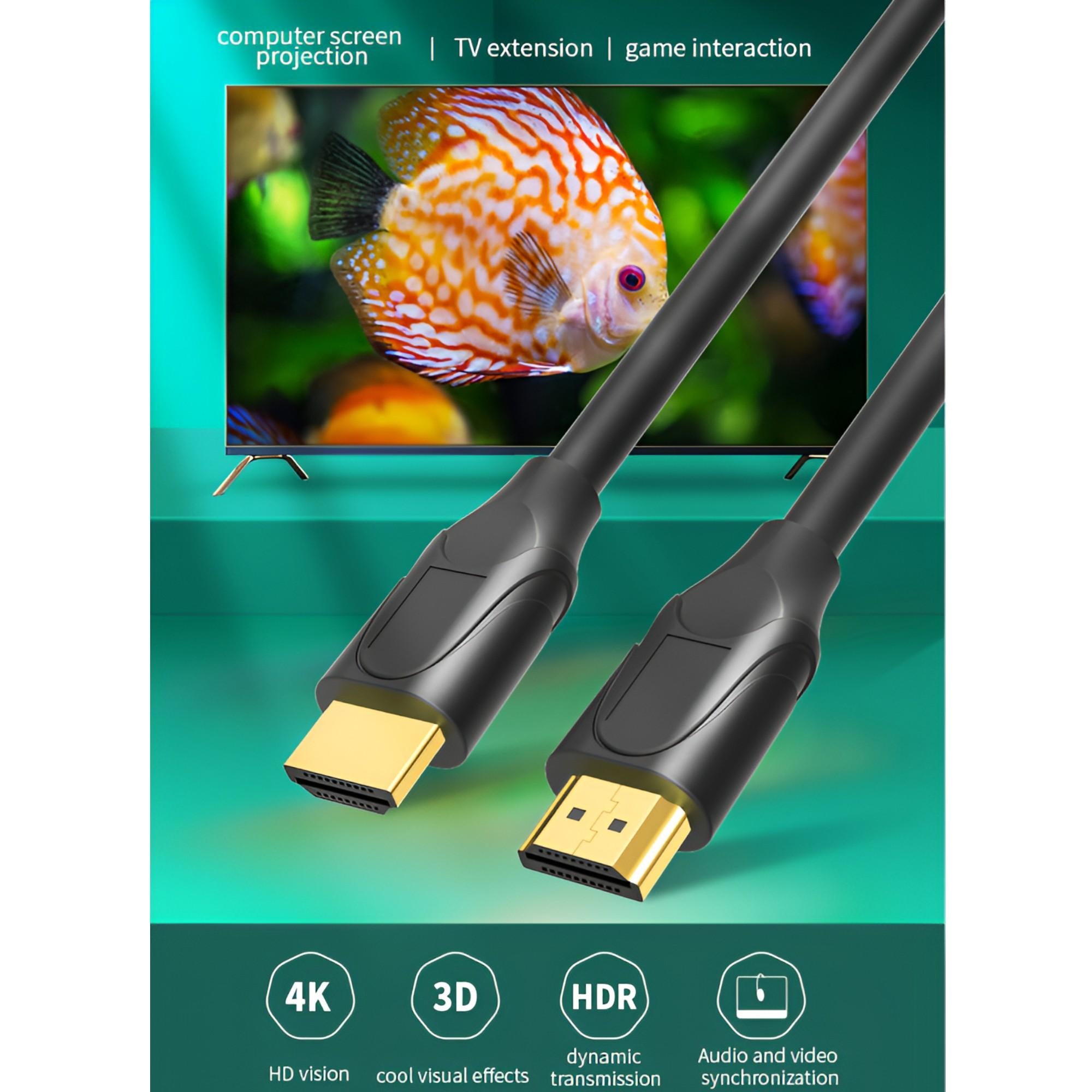 Cable HDMI 4K Profesional 10MT Ultra HD Versión HDMI 2.0