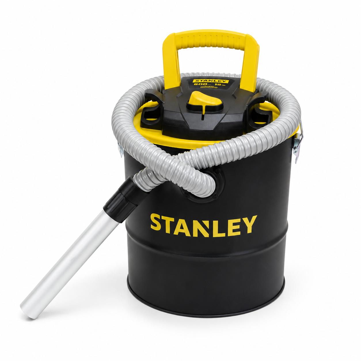 Aspiradora de Cenizas y Partículas Finas Stanley 15 Litros