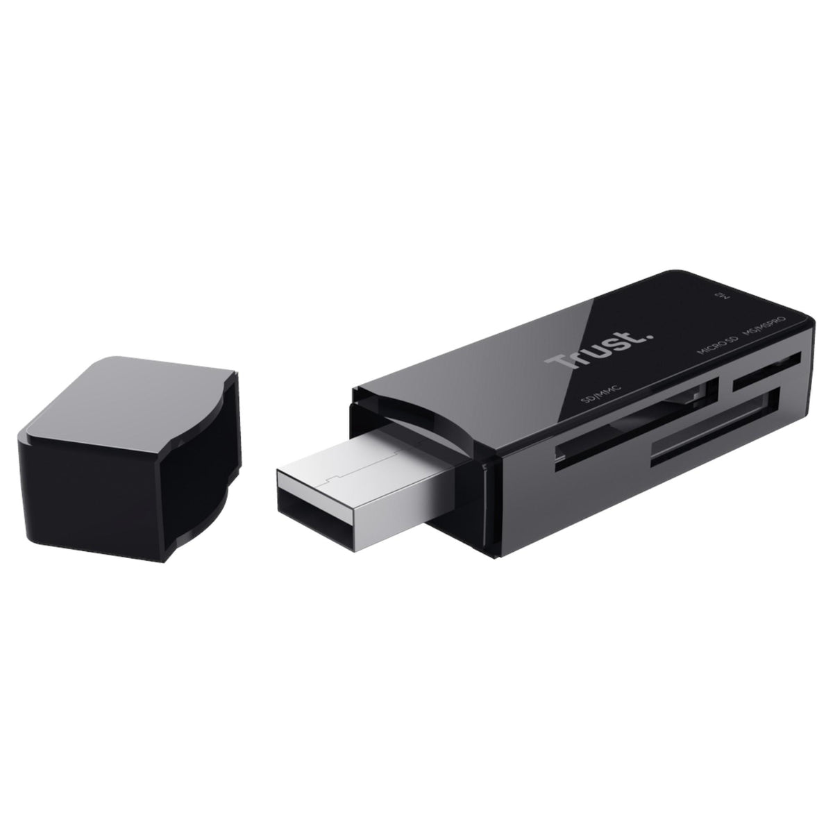 Lector de Memorias Multiformatos Trust Nanga USB 3.2 / 5Gbps