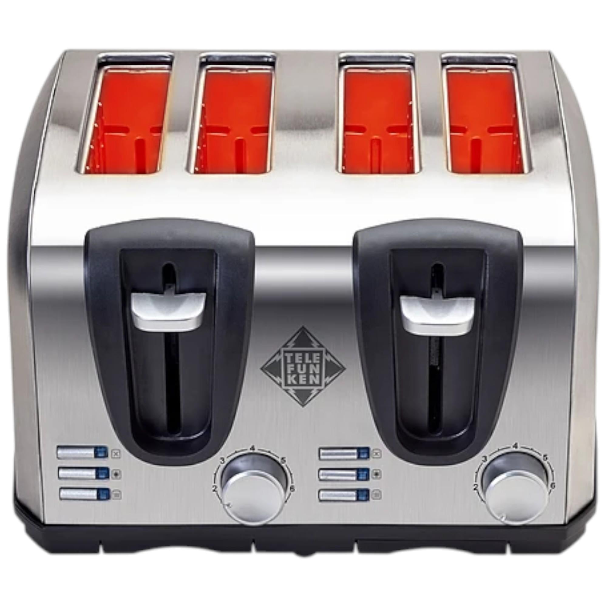 Tostador Eléctrico Doble (4en1) Easy Toast Pro Inox 1450W