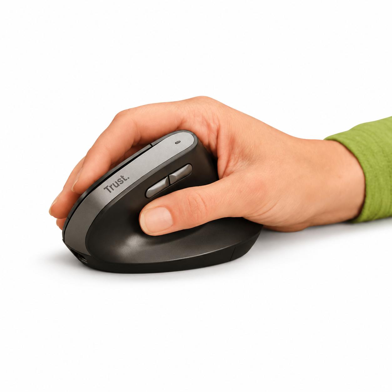 Mouse Vertical Inalámbrico Trust TM-270 Recargable ErgoCert