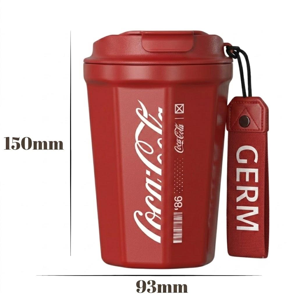 Vaso Termico MUG Germ Coca-Cola Acero Inoxidable 390ML Red