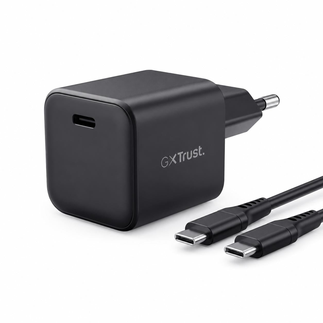 Cargador Trust para Nintendo Switch 65W PD + Cable USB-C 2M GXT 1258