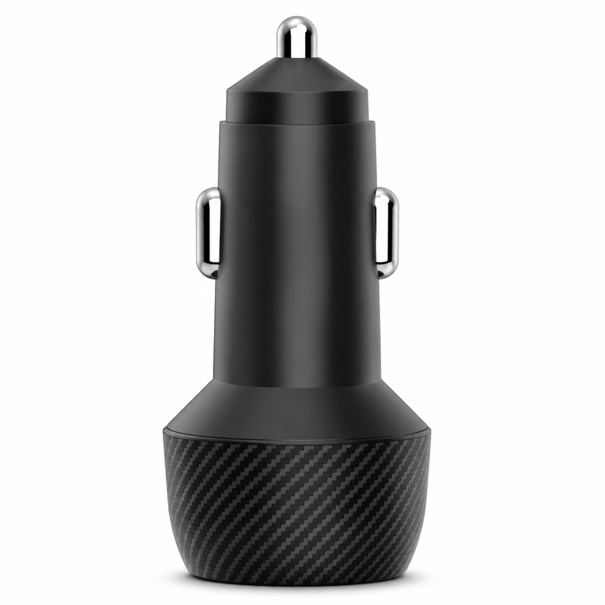 Cargador para Auto Dual 48W USB-C + USB-A Carga Ultra Rápida