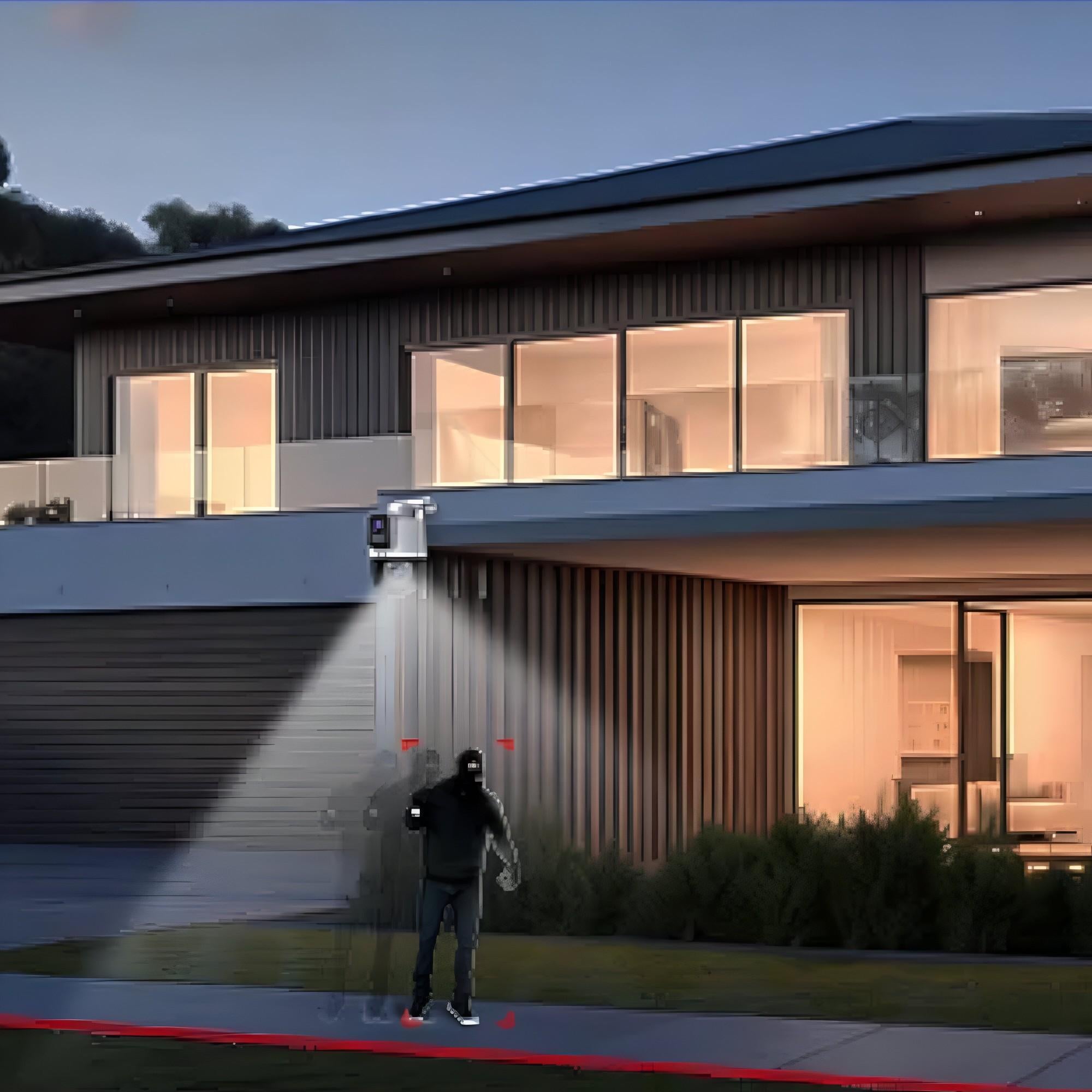 Cámara de Seguridad Outdoor Dual 360° Tenda CH9 FHD / WIFI-6