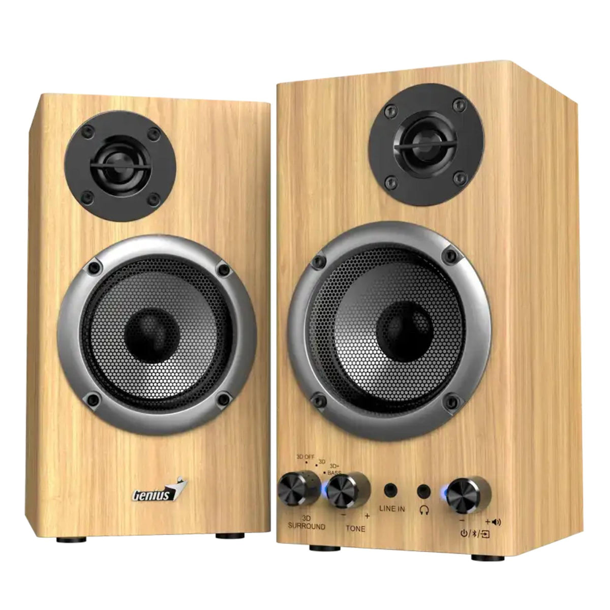 Parlantes Monitores Stereo 20W Audio3D HF520 Bluetooth