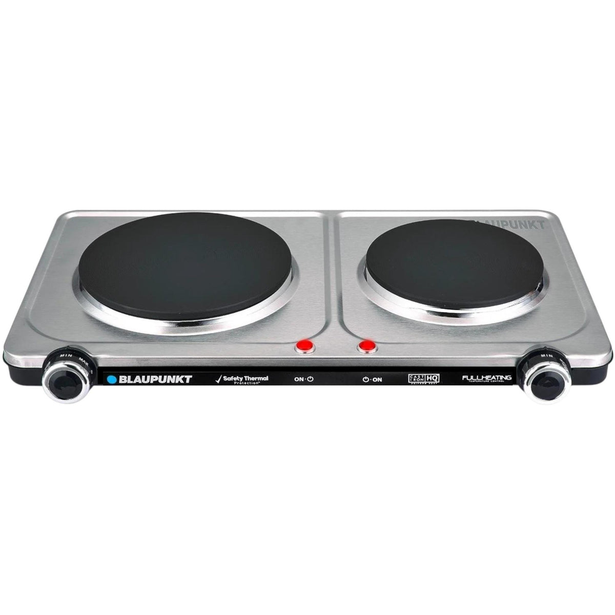 Cocina Encimera Eléctrica Inox Dual Burner 2400W AE12900 SEC