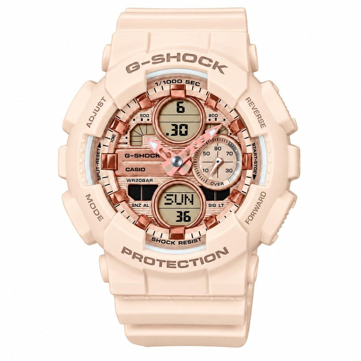 Reloj G-SHOCK Mujer Analógico Digital Rosa 200m