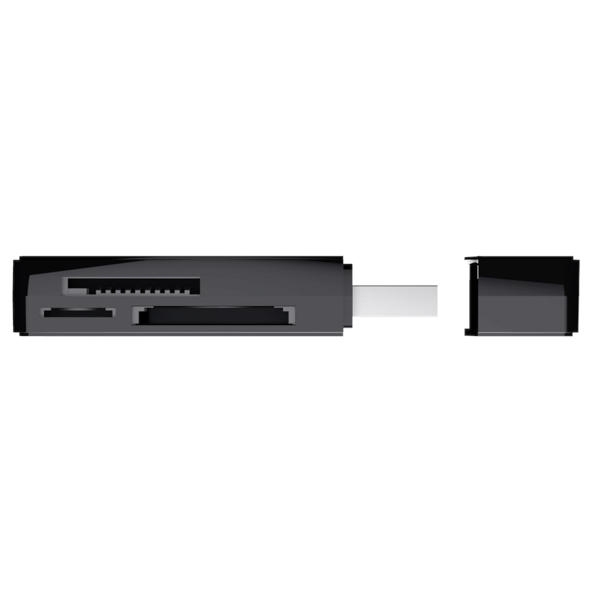 Lector de Memorias Multiformatos Trust Nanga USB 3.2 / 5Gbps