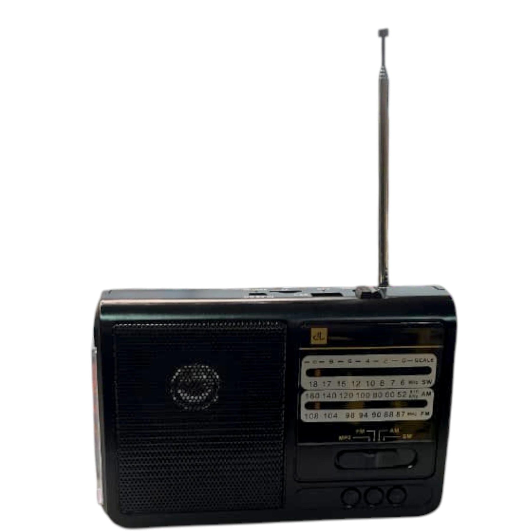 Radio Solar Recargable Multibanda AM/FM/ SW/MP3/SD/ Linterna
