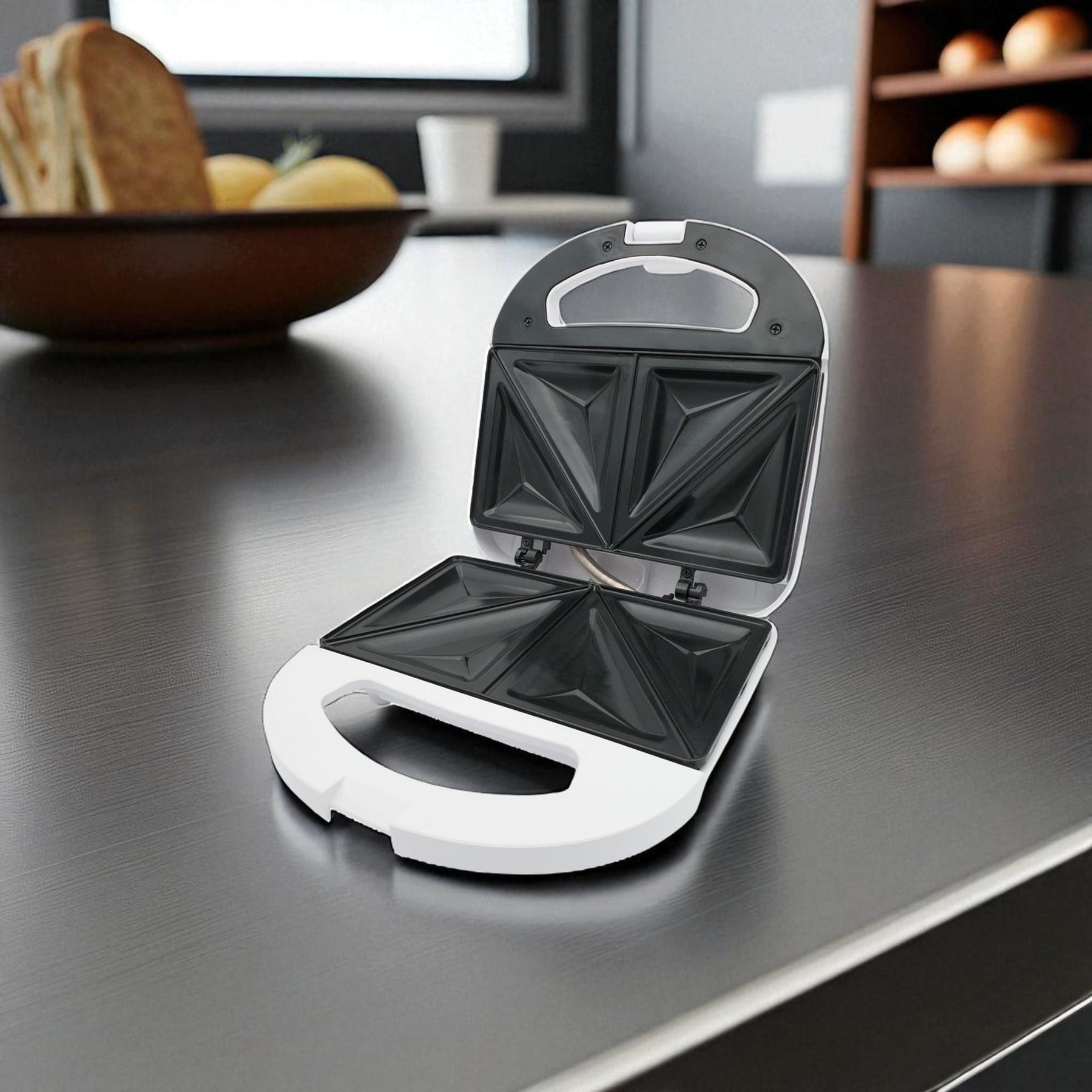 Sandwichera Dual NonStick 800W Life EasyMaker