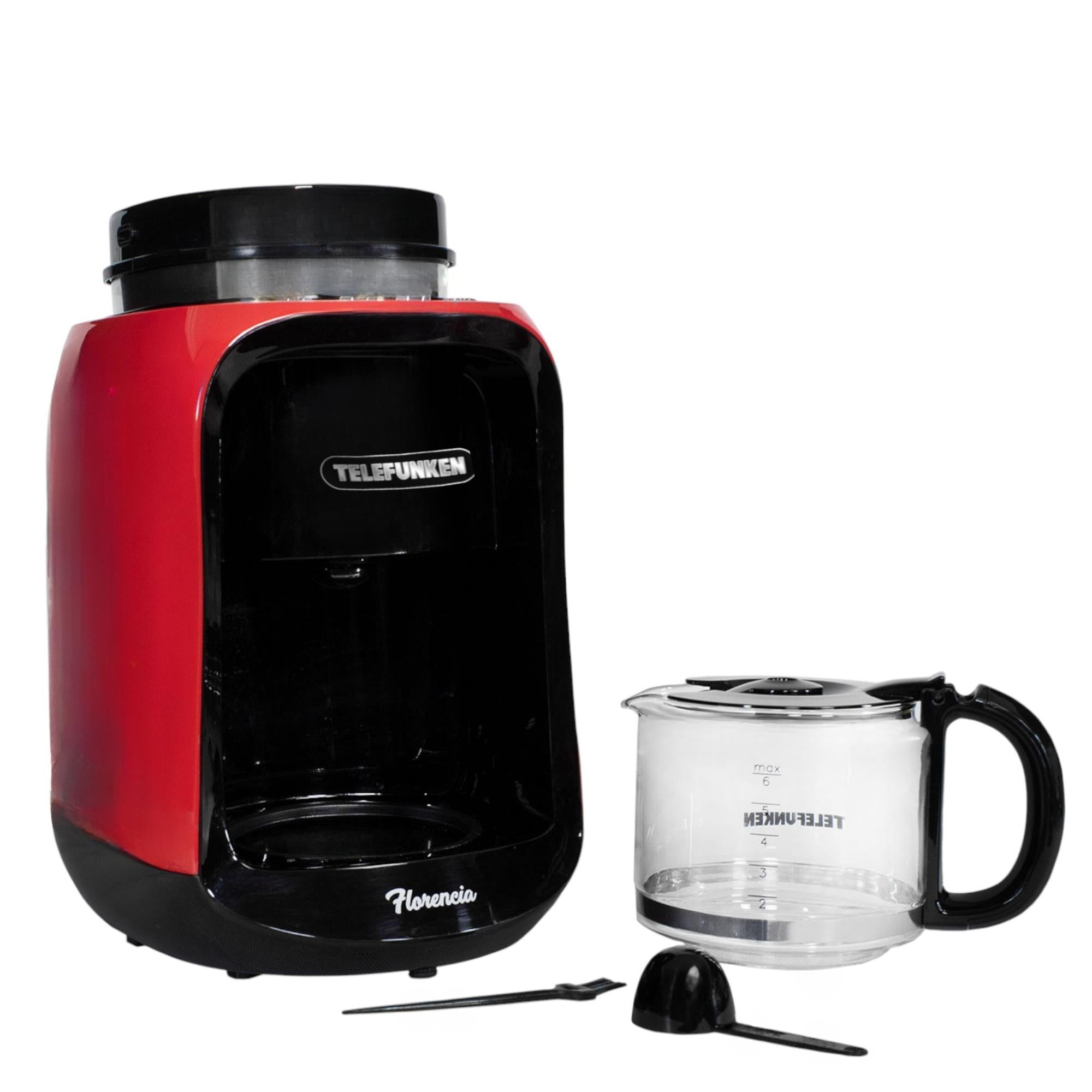 Cafetera Eléctrica KeepWarm Florencia con Molinillo 600ML