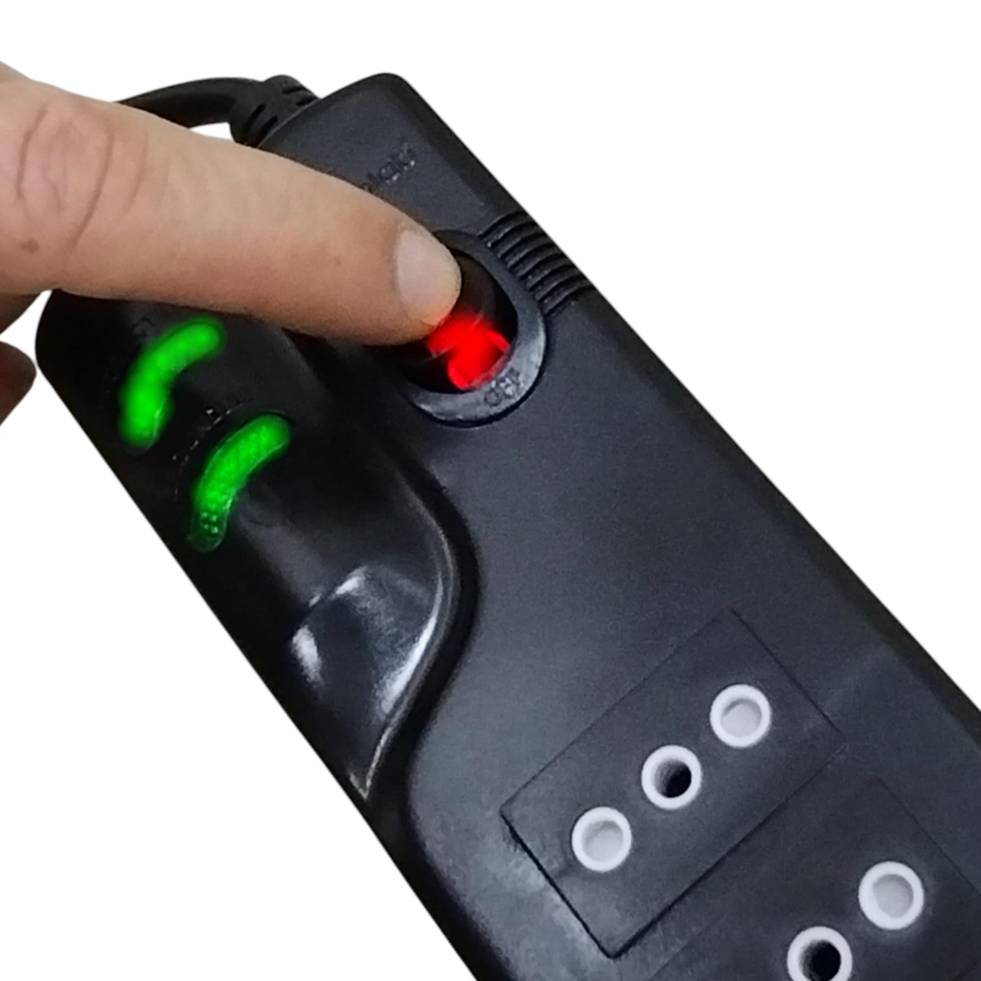 Alargador 2.1MTS 7 Salidas con Proteciónde Voltaje 2500W SEC