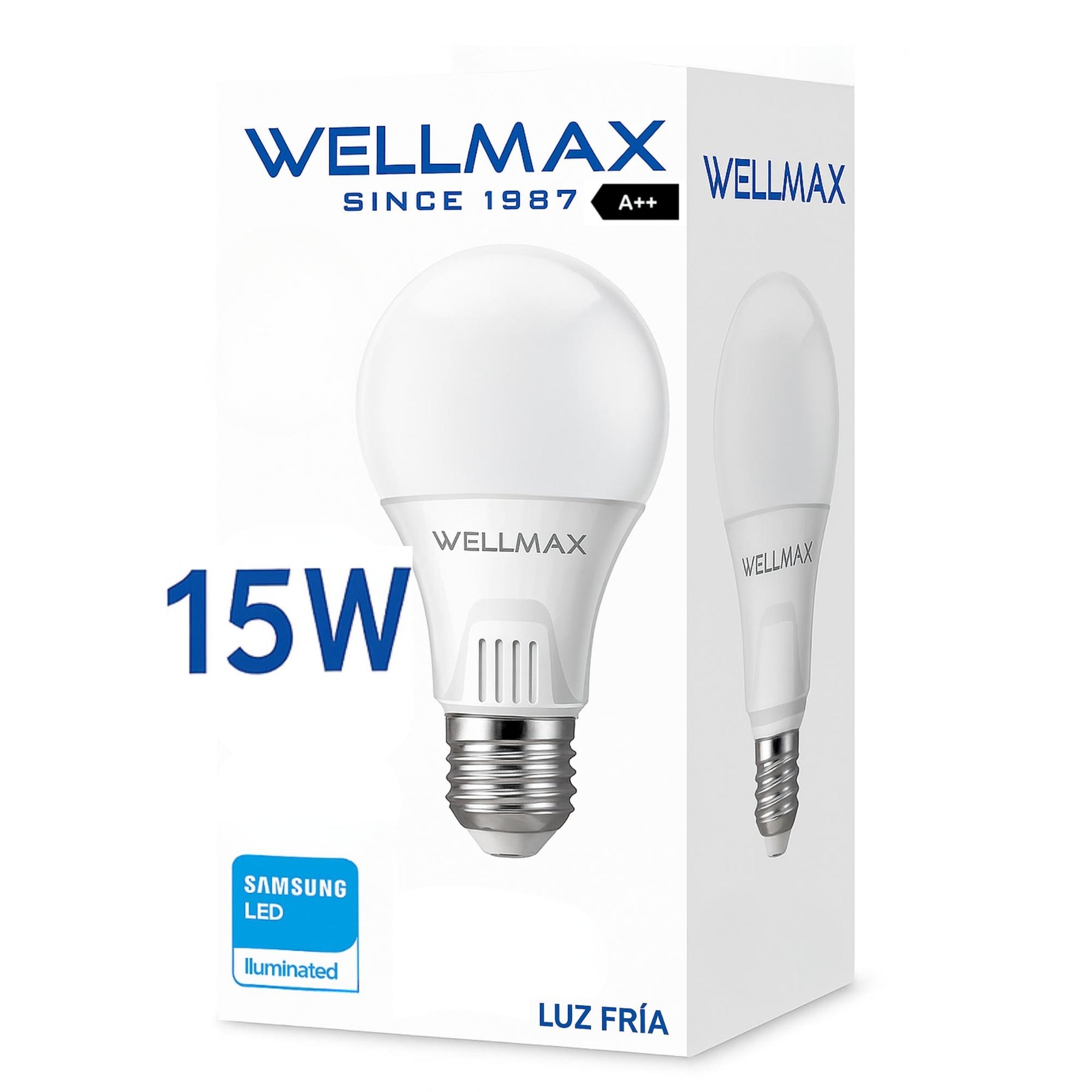 Ampolleta Led Samsung Wellmax 15W HIGH POWER LUMENS E27