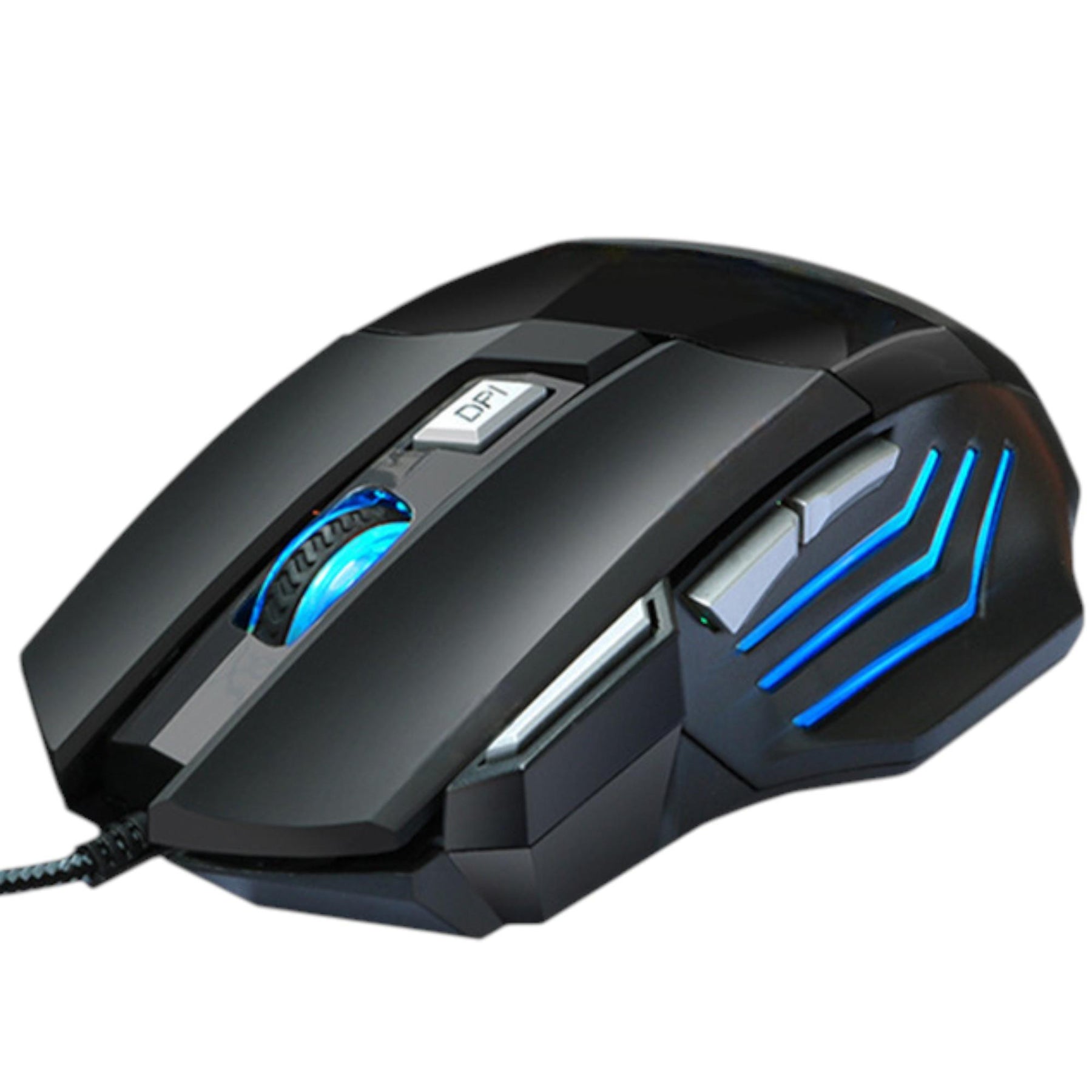 Mouse ReptileX Ergonomico RX-0047 RGB | 7 Botones | 2400 DPI