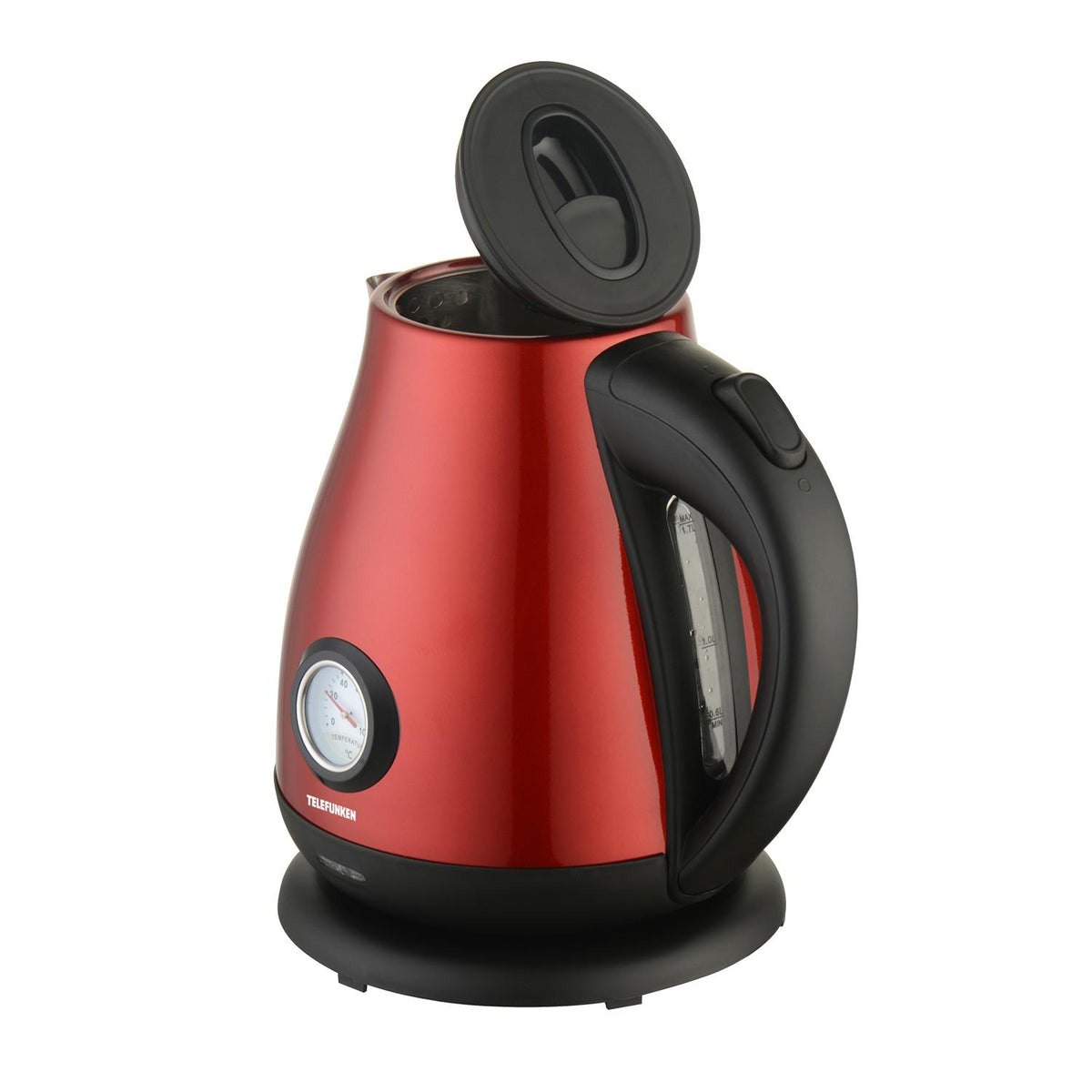 Hervidor Stainless Steel 1.7LT con Termometro 2200W TF-PE900