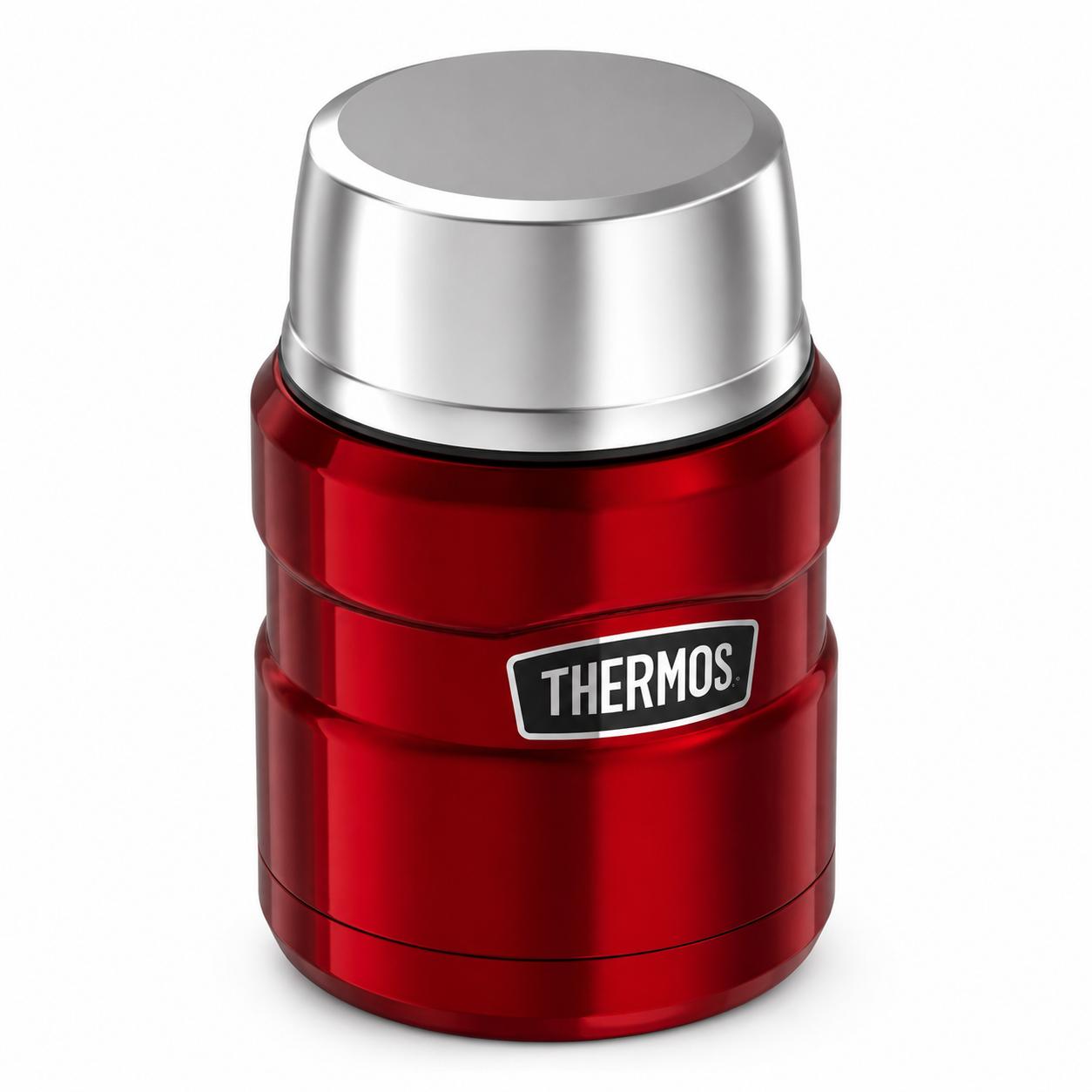 Termo de Comida Premium Inox Thermos King 470ML Rojo