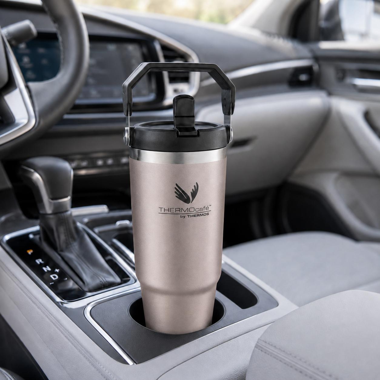 Vaso Térmico MUG Inox para Liquidos Frios 880ML Rose Gold