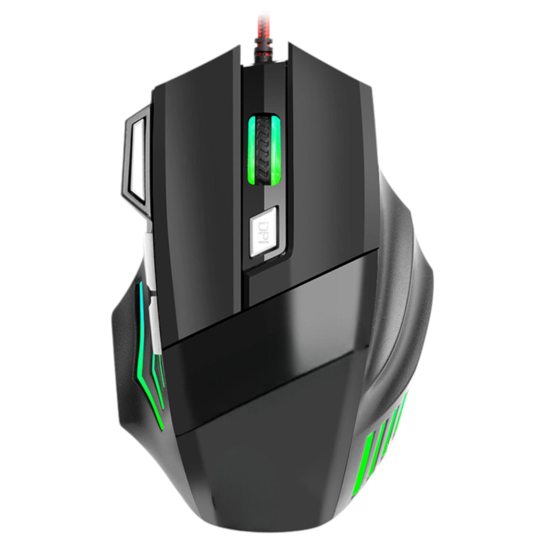 Mouse ReptileX Ergonomico RX-0047 RGB | 7 Botones | 2400 DPI