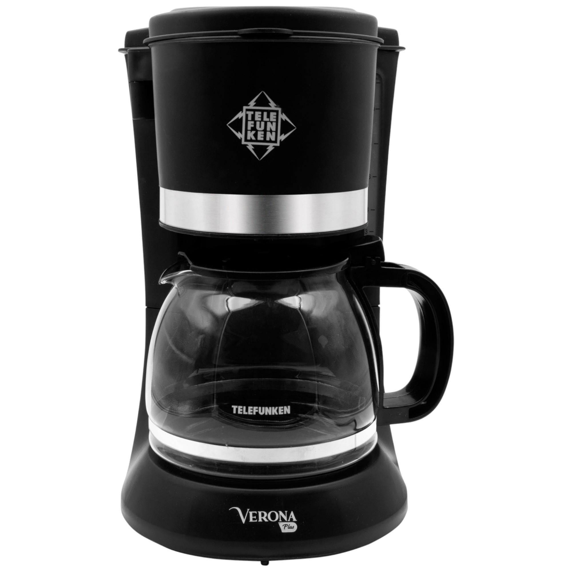 Cafetera Eléctrica Keep Warm Verona Plus 1.2L Filtro Lavable