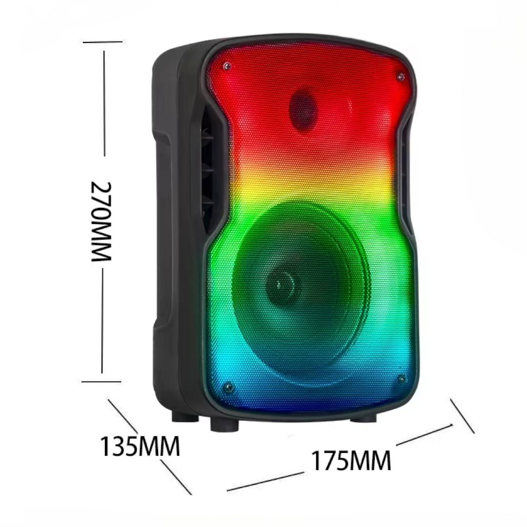 Parlante Bluetooth Flaming Flash Full RGB Light 20W RMS