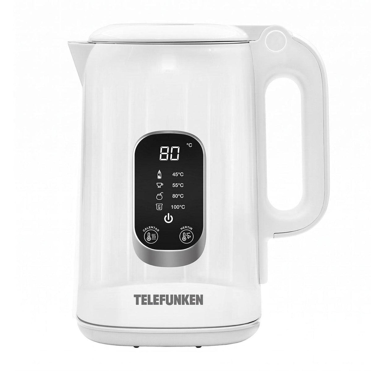 Hervidor Digital 1.8L 1500W con Control de Temperatura