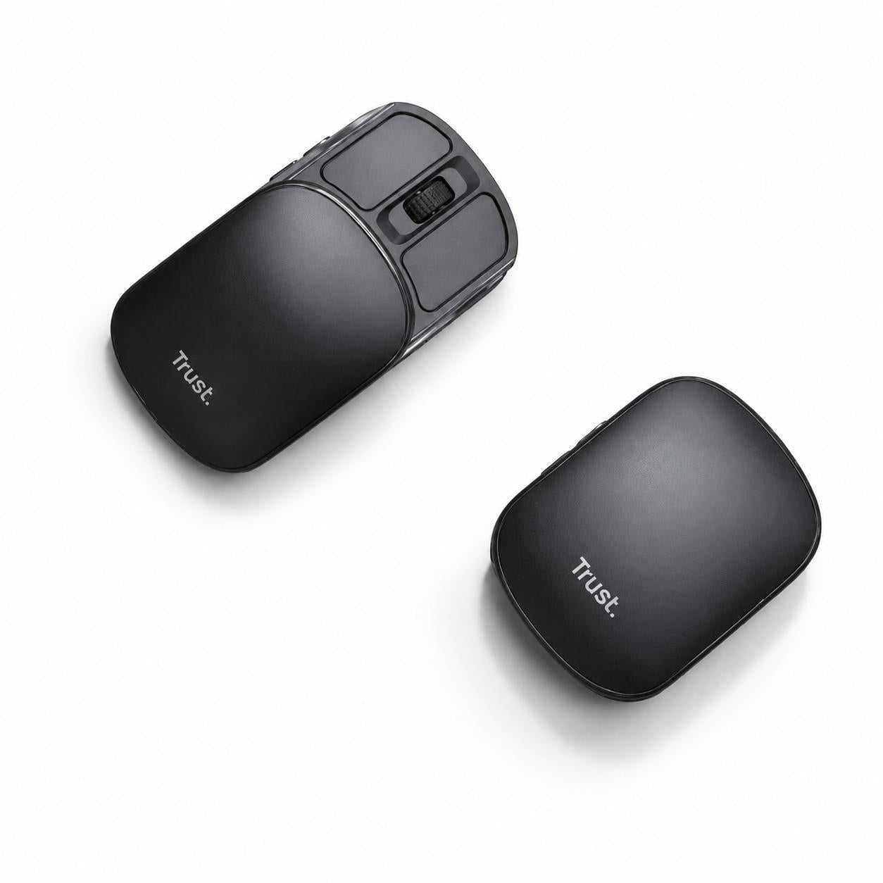 Mouse Inalámbrico Trust Zylo Plegable Ultra Compacto USB-C 2G