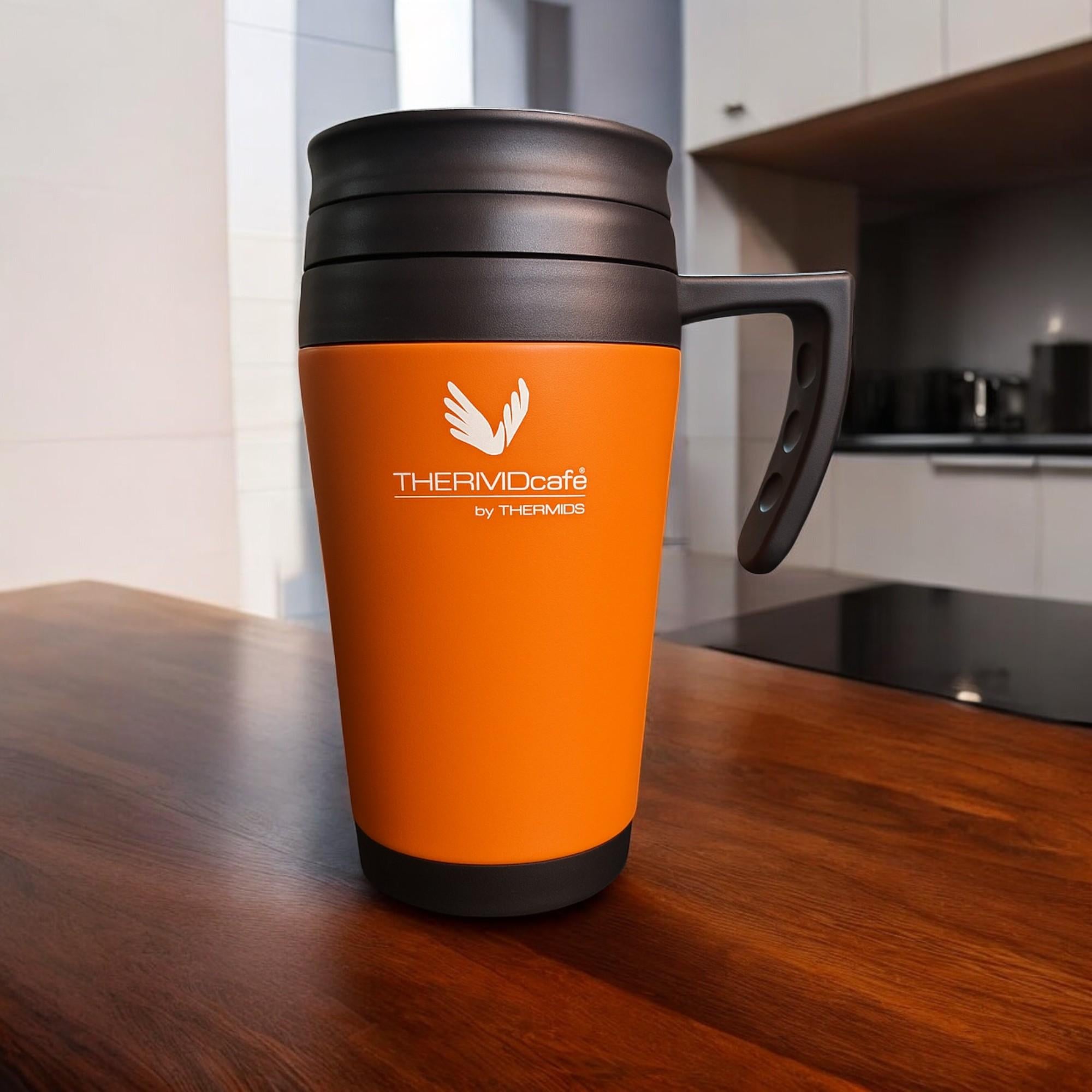 Vaso MUG Térmico Inox 400ML Orange Edition Thermos DF2000-SN