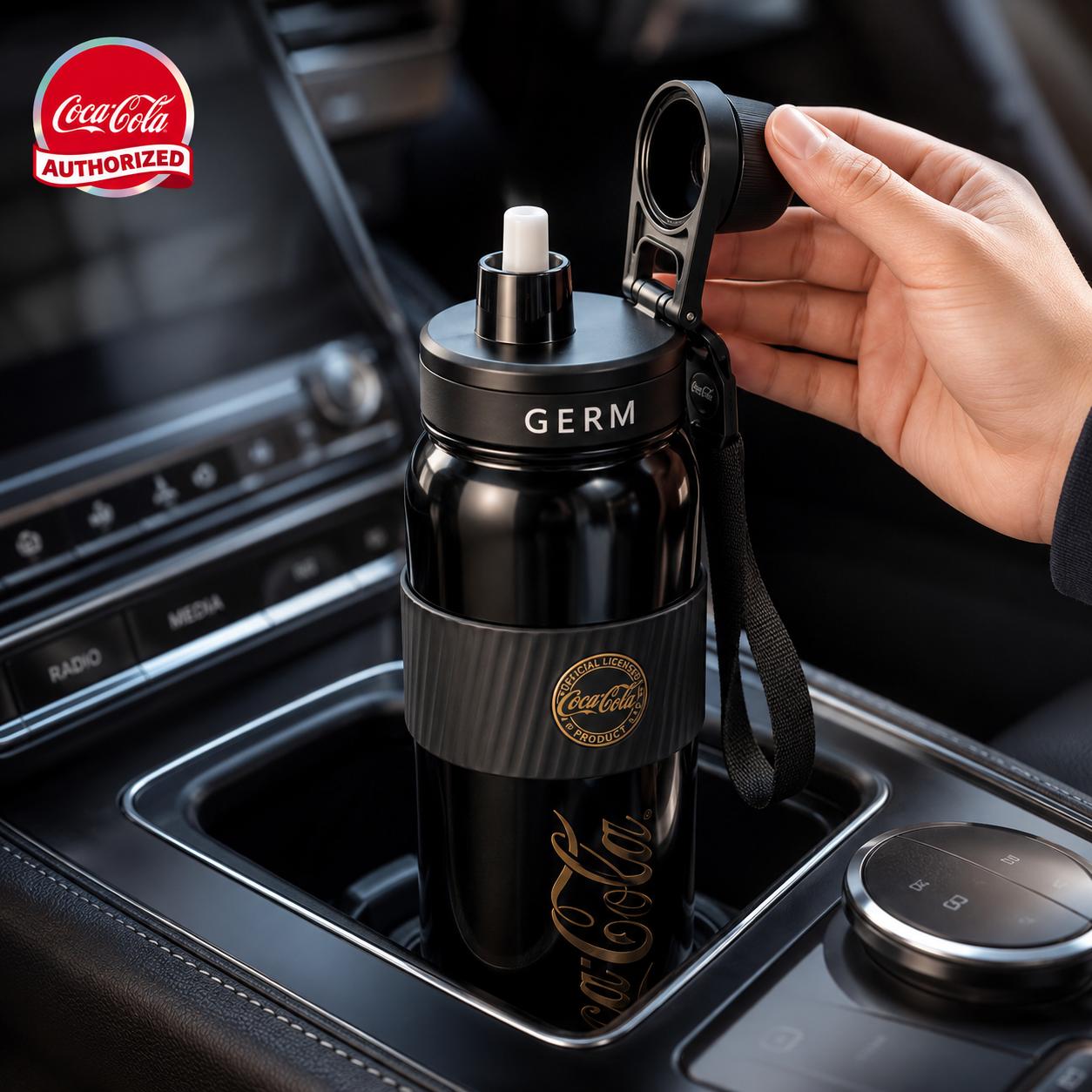 Termo Inoxidable GERM Coca-Cola 580ML Black Edition